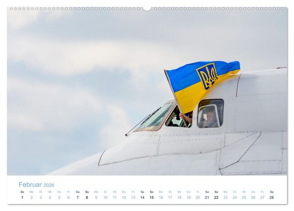 Produktbild: Antonov Airlines, Transportflugzeuge der Superlative (hochwertiger Premium Wandkalender 2026 DIN A2 quer), Kunstdruck in Hochglanz