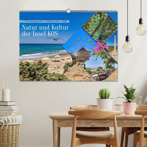 Produktbild: Natur und Kultur der Insel Kos (Wandkalender 2026 DIN A2 quer), CALVENDO Monatskalender