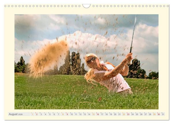 Produktbild: Golf - meine Leidenschaft (Wandkalender 2026 DIN A3 quer), CALVENDO Monatskalender