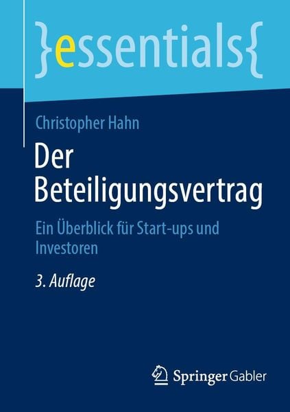 Produktbild: Der Beteiligungsvertrag
