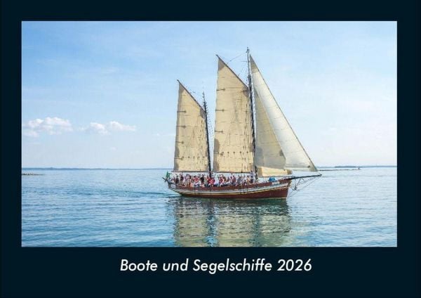 Produktbild: Boote und Segelschiffe 2026 Fotokalender DIN A4