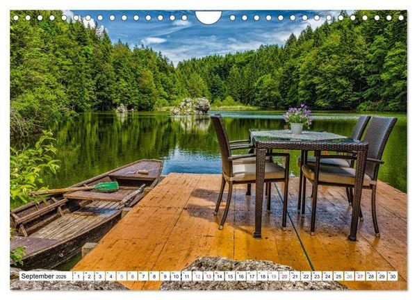 Produktbild: Tiroler Geschichten - Zwischen Innsbruck, Bergen und stillen Seen (Wandkalender 2026 DIN A4 quer), CALVENDO Monatskalender