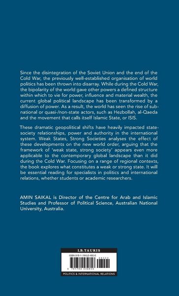 Produktbild: Weak States, Strong Societies