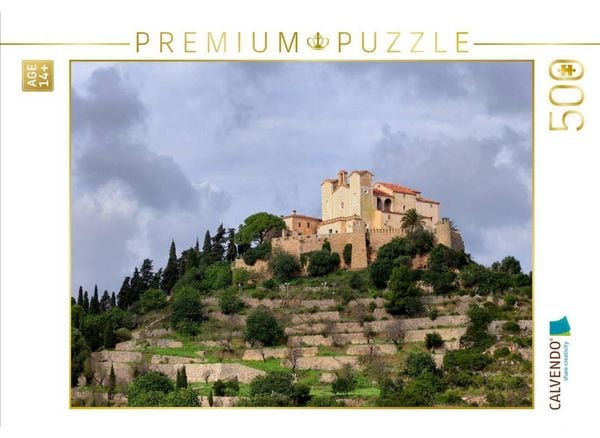 CALVENDO Puzzle Wallfahrtskirche Arta | 500 Teile Lege-Größe 48 × 36 cm Foto-Puzzle für Erwachsene