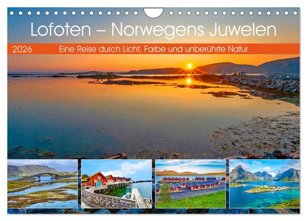 Produktbild: Lofoten - Norwegens Juwelen (Wandkalender 2026 DIN A4 quer), CALVENDO Monatskalender