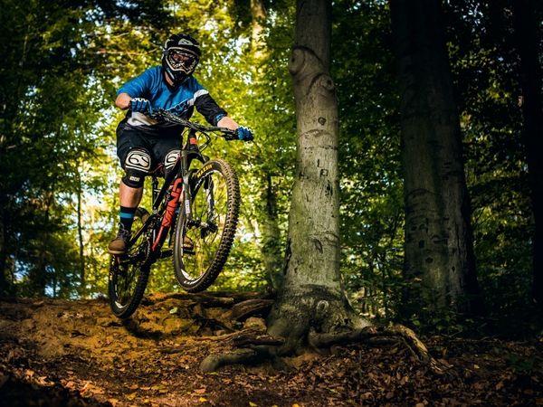 Produktbild: CALVENDO Puzzle Ein Motiv aus dem Kalender Mountainbike Action | 1000 Teile Lege-Gr&ouml;&szlig;e 64x48cm Foto-Puzzle f&uuml;r gl&uuml;ckliche Stunden