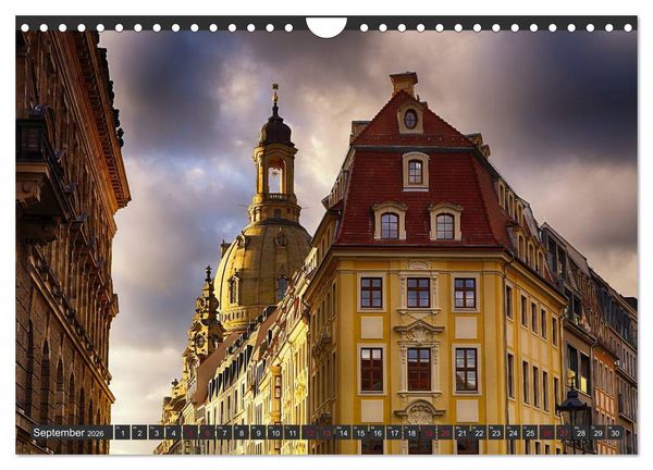 Produktbild: Dresden - Die Frauenkirche (Wandkalender 2026 DIN A4 quer), CALVENDO Monatskalender