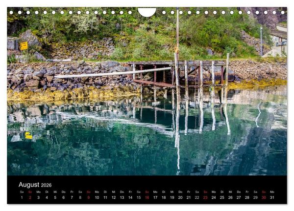 Produktbild: N&ouml;rdliches Norwegen (Wandkalender 2026 DIN A4 quer), CALVENDO Monatskalender