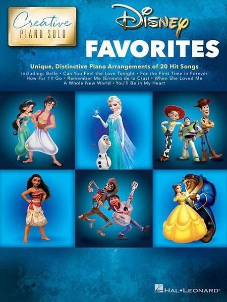 Disney Favorites - Creative Piano Solo, Geheftet von Hal Leonard Publishing Corporation (COR), Hal Leonard Corporation, 9781540035295