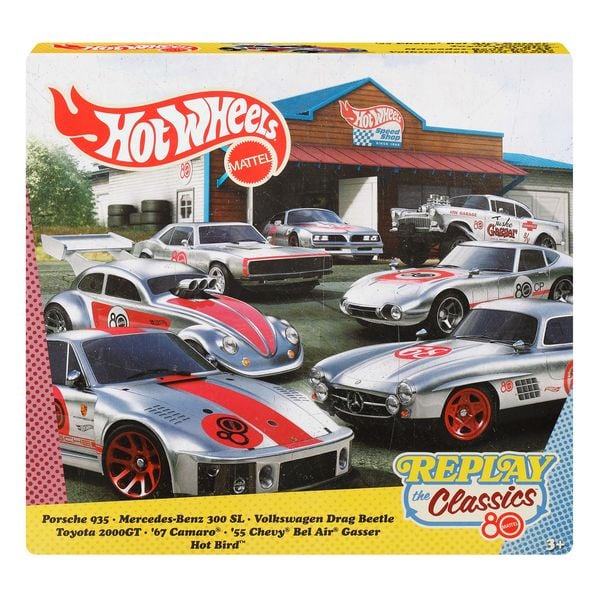 Produktbild: Hot Wheels Mattel 80th Anniversary Silver Serie