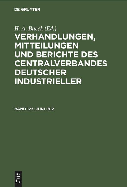 Produktbild: Juni 1912