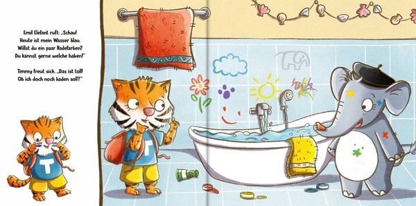 Produktbild: Timmy Tiger. Ich hab heute Badetag!