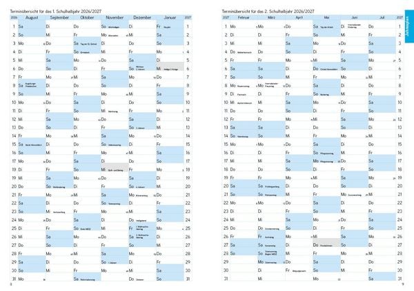 Produktbild: Lehrerkalender - Planer f&uuml;r Lehrerinnen und Lehrer 2026/27