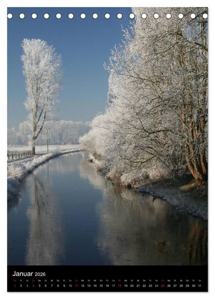 Produktbild: Unser sch&ouml;nes Klever Land (Tischkalender 2026 DIN A5 hoch), CALVENDO Monatskalender