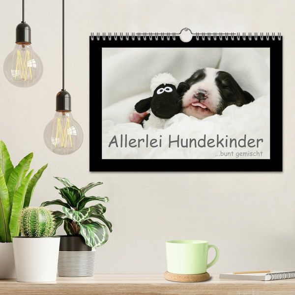 Produktbild: Allerlei Hundekinder (Wandkalender 2026 DIN A4 quer), CALVENDO Monatskalender