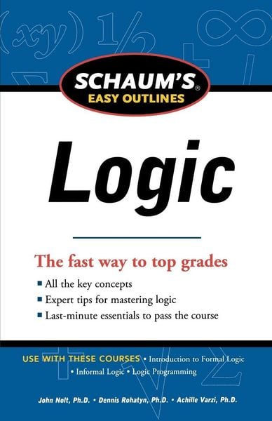 Produktbild: Schaum's Easy Outline of Logic, Revised Edition
