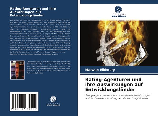 Rating-Agenturen und ihre Auswirkungen auf Entwicklungsländer, Taschenbuch von Marwan Elkhoury, Verlag Unser Wissen, 9786203272499