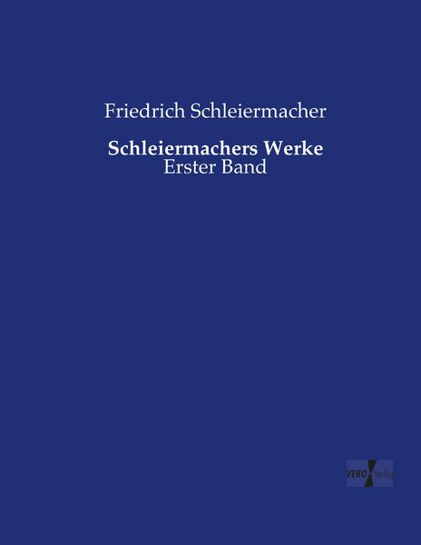 Produktbild: Schleiermachers Werke