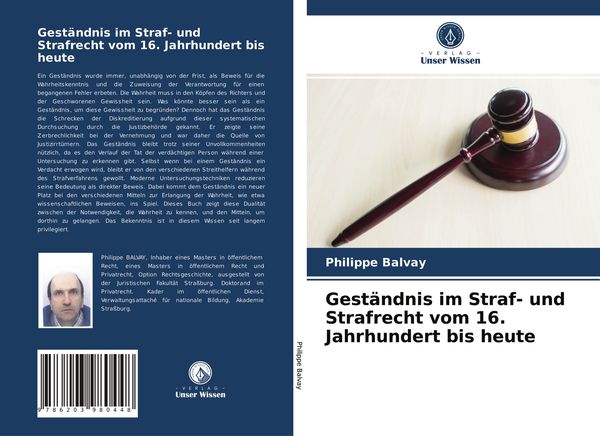 Produktbild: Gest&auml;ndnis im Straf- und Strafrecht vom 16. Jahrhundert bis heute