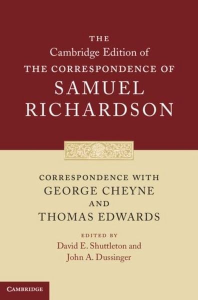 Produktbild: Correspondence with George Cheyne and Thomas Edwards