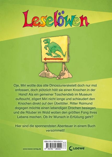 Produktbild: Lesel&ouml;wen - Das Original - Die besten Lesel&ouml;wen-Abenteuergeschichten
