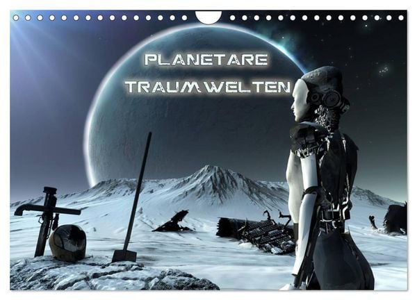Produktbild: Planetare Traumwelten (Wandkalender 2026 DIN A4 quer), CALVENDO Monatskalender