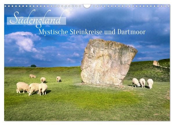 Produktbild: S&uuml;dengland - Mystische Steinkreise und Dartmoor (Wandkalender 2026 DIN A3 quer), CALVENDO Monatskalender