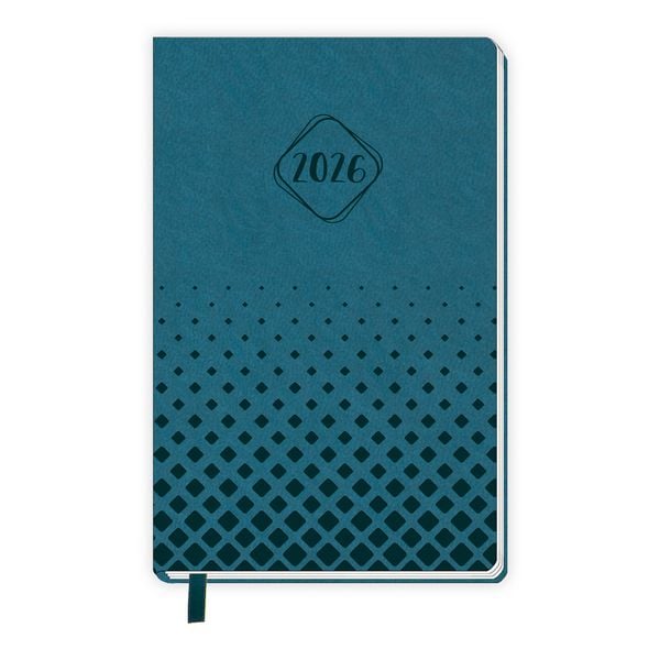 Produktbild: Trötsch Taschenkalender A6 Soft Touch Petrol 2026
