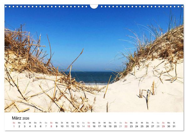 Produktbild: Borkum - Wo die Zeit still steht. (Wandkalender 2026 DIN A3 quer), CALVENDO Monatskalender