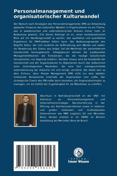 Produktbild: Personalmanagement und organisatorischer Kulturwandel