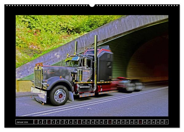 Produktbild: Kenworth W900A EXTHD (Wandkalender 2026 DIN A2 quer), CALVENDO Monatskalender