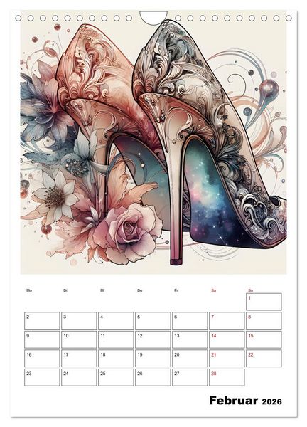Produktbild: High Heels Zauber (Wandkalender 2026 DIN A4 hoch), CALVENDO Monatskalender