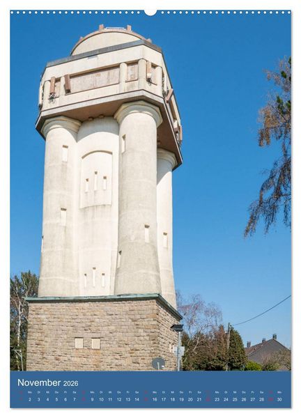 Produktbild: Wassert&uuml;rme im Ruhrgebiet (Wandkalender 2026 DIN A2 hoch), CALVENDO Monatskalender