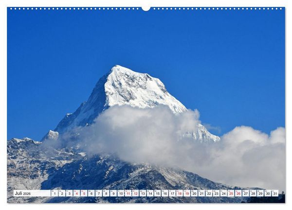 Produktbild: Der POON HILL TREK in NEPAL (Wandkalender 2026 DIN A2 quer), CALVENDO Monatskalender