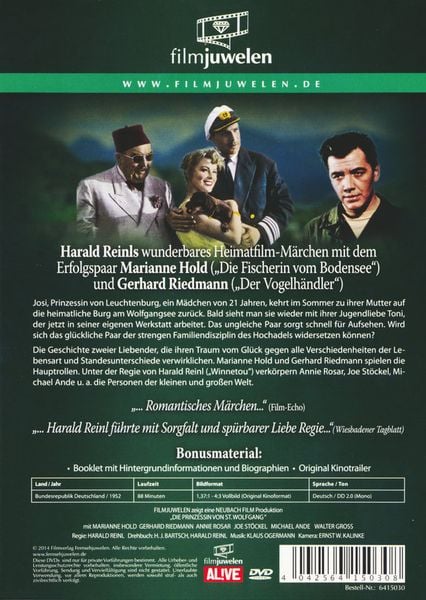 Produktbild: Die Prinzessin von St. Wolfgang - Filmjuwelen
