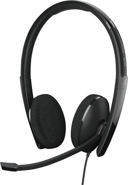 Produktbild: EPOS On Ear Headset kabelgebunden Stereo Schwarz Noise Cancelling Lautst&auml;rkeregelung, Mikrofon-Stummschaltung Telefon