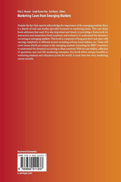 Produktbild: Marketing Cases from Emerging Markets