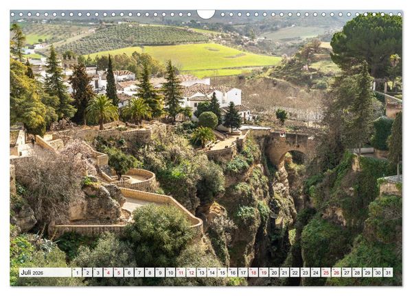 Produktbild: Andalusien - Ronda (Wandkalender 2026 DIN A3 quer), CALVENDO Monatskalender