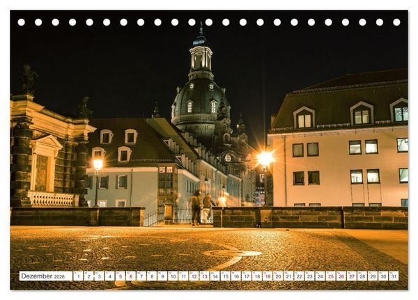 Produktbild: Dresden und Elbsandsteingebirge (Tischkalender 2026 DIN A5 quer), CALVENDO Monatskalender