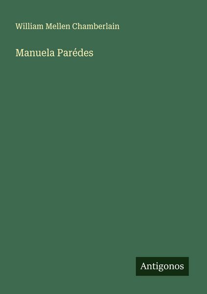 Produktbild: Manuela Par&eacute;des
