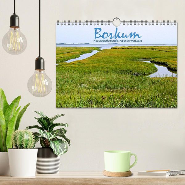 Produktbild: Borkum (Wandkalender 2026 DIN A4 quer), CALVENDO Monatskalender