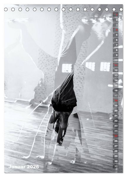 Produktbild: TANZ! (Tischkalender 2026 DIN A5 hoch), CALVENDO Monatskalender