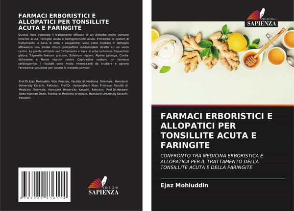 Produktbild: Farmaci Erboristici E Allopatici Per Tonsillite Acuta E Faringite