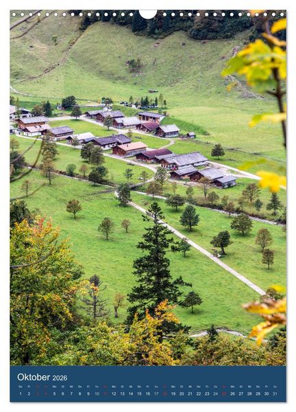 Produktbild: Karwendel - Hinterriss-Eng (Wandkalender 2026 DIN A3 hoch), CALVENDO Monatskalender