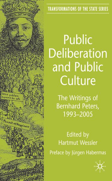 Produktbild: Public Deliberation and Public Culture