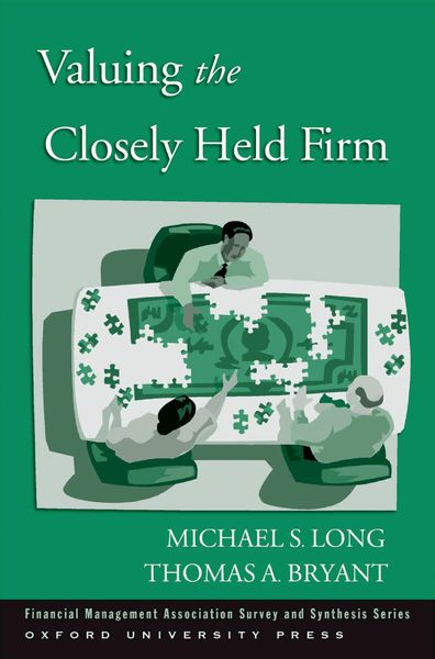 Produktbild: Valuing the Closely Held Firm