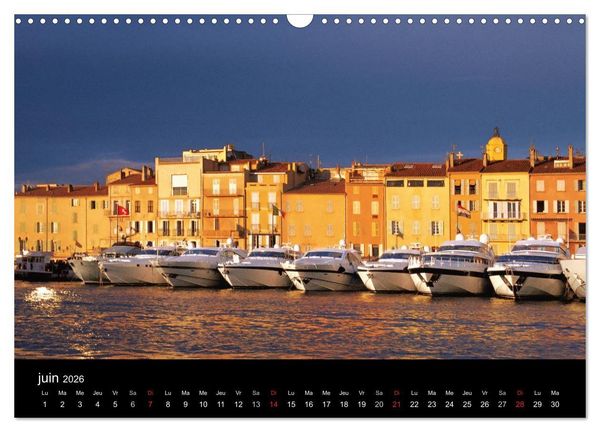 Produktbild: C&ocirc;te d'Azur entre Mer et Montagne (Calendrier mural 2026 DIN A3 vertical), CALVENDO calendrier mensuel