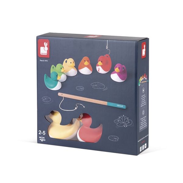 Produktbild: Badespa&szlig; mit Enten &ndash; Angelspiel f&uuml;r kleine Wasserdetektive