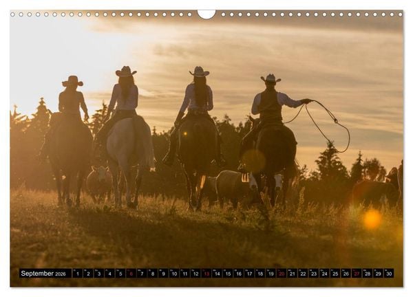 Produktbild: Bayerisches Western Gef&uuml;hl (Wandkalender 2026 DIN A3 quer), CALVENDO Monatskalender