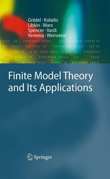 Produktbild: Finite Model Theory and Its Applications